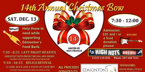 14th Annual Christmas Bow at the High Note Bar and Grill
