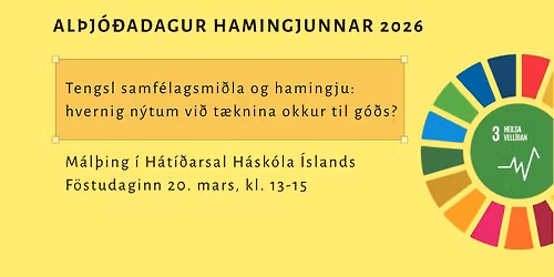 Al\u00fej\u00f3\u00f0adagur hamingjunnar 2026