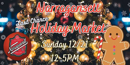 Narragansett "Last Chance" Holiday Vendor Marketplace