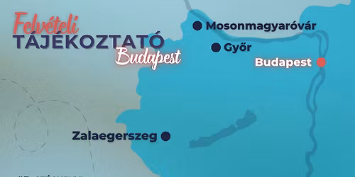 Sz\u00e9chenyi Egyetem - Felv\u00e9teli t\u00e1j\u00e9koztat\u00f3 \/BUDAPEST\/