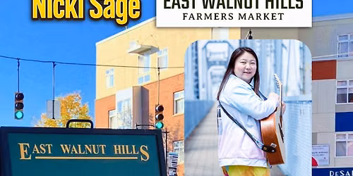 Nicki Sage at East Walnut Hills Farmer's Market 