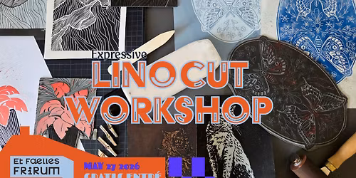 Expressive Linocut\/\/ Free workshop 