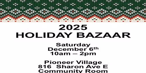 2025 Holiday Bazaar