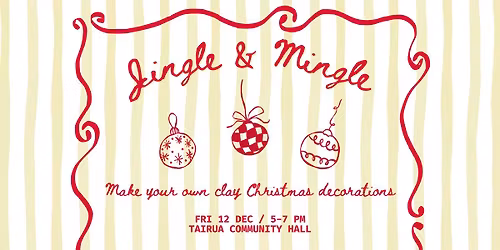 Jingle & Mingle vol.2 - Make your own clay Christmas decorations