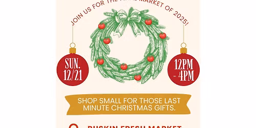 Ruskin Christmas Market - DAY 2 (Indoor Market)