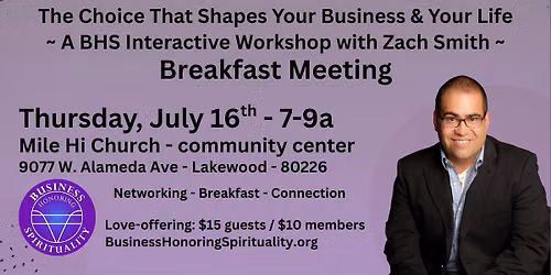 Fear or Love?  The Choice That Shapes Your Business & Your Life with Zach Smith