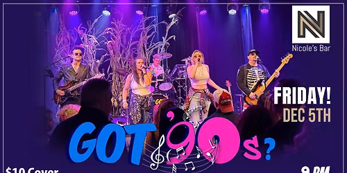 Got '90s at Nicole's Bar!