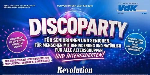 Discoball der Tanznachmittag! | 19.09