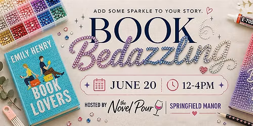 Book Bedazzling at Springfield Manor