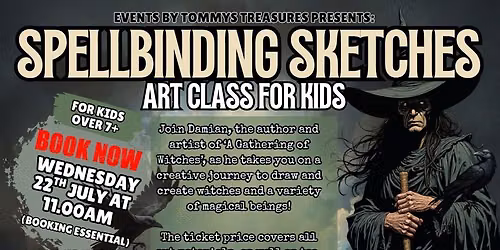 Spellbinding Sketches - Art Class for Kids