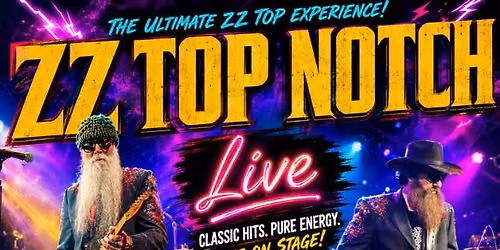 ZZ Top Notch live at Cain Center for the Arts