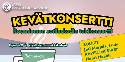 Kev\u00e4tkonsertti - Rovaniemen sotilaskodin tukikonsertti