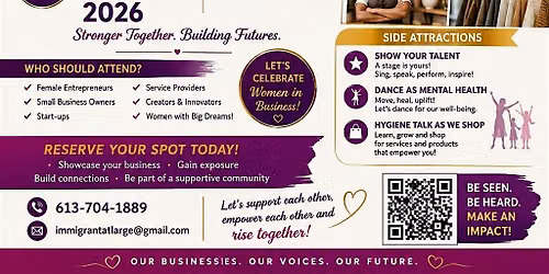 FEMALE ENTREPRENEUR SHOWCASE\/SALON DE LA FEMME ENTREPRENEURE