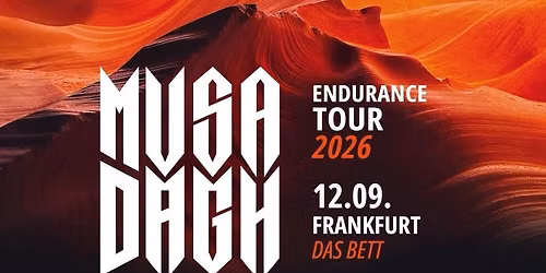 MUSA DAGH | LIVE 2026 | DAS BETT FRANKFURT 2026