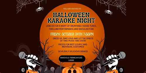 Halloween Karaoke Night