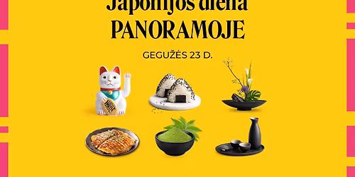 Japonijos kult\u016bros ir kulinarijos diena Panoramoje