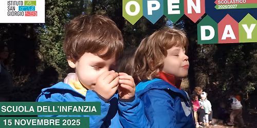 Open Day Scuola dell'Infanzia
