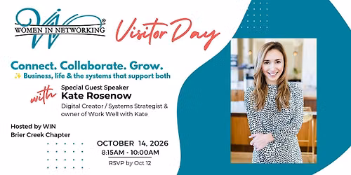 Women In Networking Brier Creek: Visitor Day