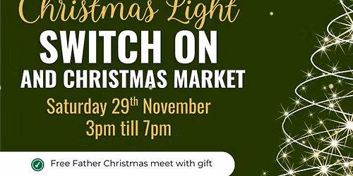 West End Christmas Light Switch On