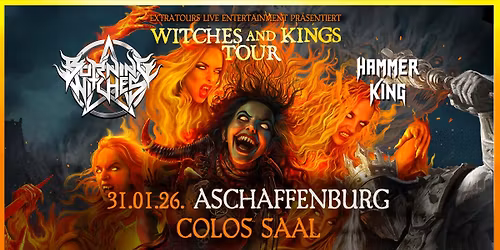 Burning Witches & Hammer King - Witches and Kings Tour - Aschaffenburg