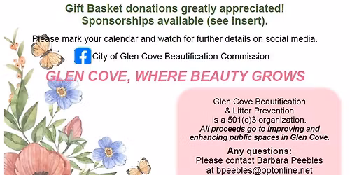 Garden Party - A Fundraiser for Glen Cove Beautification