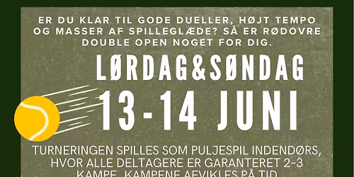 R\u00f8dovre Double open