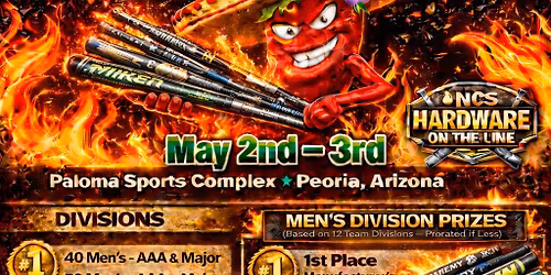 NCS SENIORS - CINCO DE MAYO CLASSIC (MENS 40, 50, 55 & 40 WOMENS