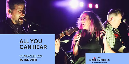 ALL YOU CAN HEAR AU MALTCOMMODES