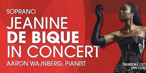 Jeanine De Bique in Concert