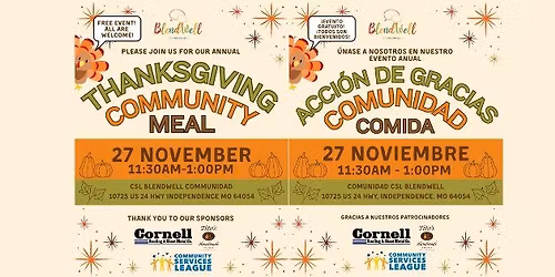 Thanksgiving Community Meal