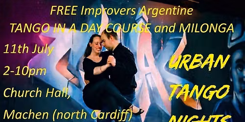 FREE Improver Argentine Tango in a Day Course and Milonga (Cardiff)
