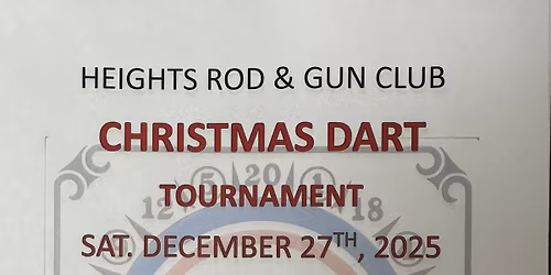 2025 Christmas Dart Tourmanent