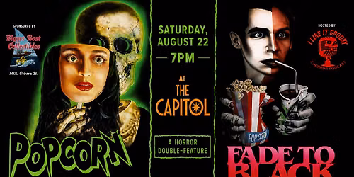 Horror Double-Feature: Popcorn (1991) & Fade to Black (1980)