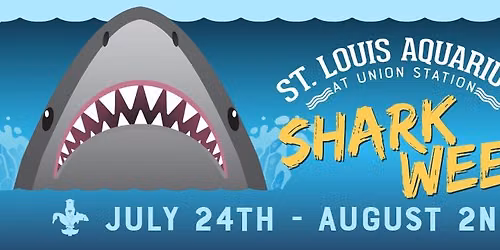 SHARK WEEK at the St. Louis Aquarium - 7\/24-8\/2