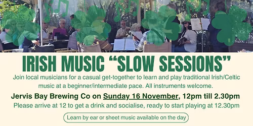 Jervis Bay Slow Sessions at JB Brewing Co