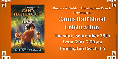 Camp Half-Blood THE WILD ZONE celebration at Barnes & Noble - HB