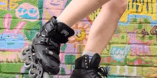 Initiation au patin \u00e0 roulettes