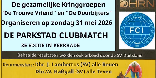 de Parkstad bokaal te Kerkrade