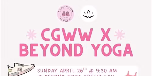 Meet up with City Girls Who Walk -Stamford at Beyond Yoga Greenwich