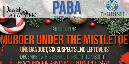 Murder Under The Mistletoe (Dinner and Show)