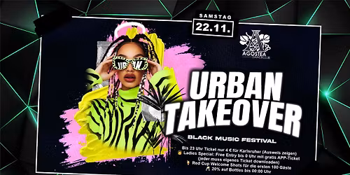 \ud83d\udda4 URBAN TAKEOVER \u2013 THE BLACK MUSIC NIGHT\ud83d\udda4