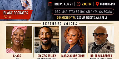 Mental Dialogue presents SOAPBOX DIALOGUES: Atlanta's Battle of Brains