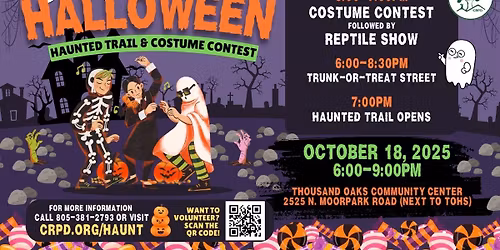 Haunted Trail & Costume Contest