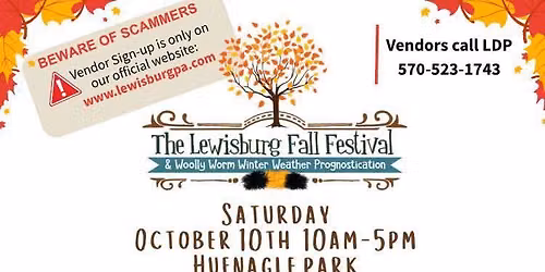 Lewisburg Fall Festival & Woolly Worm Winter Weather Prognostication