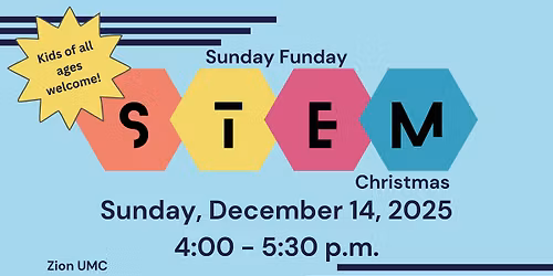 Zion UMC Christmas Sunday Funday