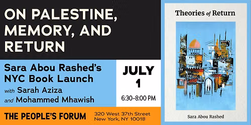 Palestinian Writers: Sara Abou Rashed with Sarah Aziza & Mohammed Mhawish