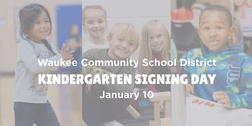 Kindergarten Signing Day