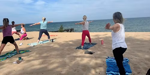 Beach Yoga at Lion's Park Beach