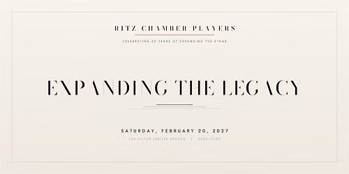 RITZ CHAMBER PLAYERS | EXPANDING THE LEGACY