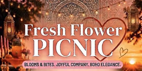 Fresh Flower Picnic